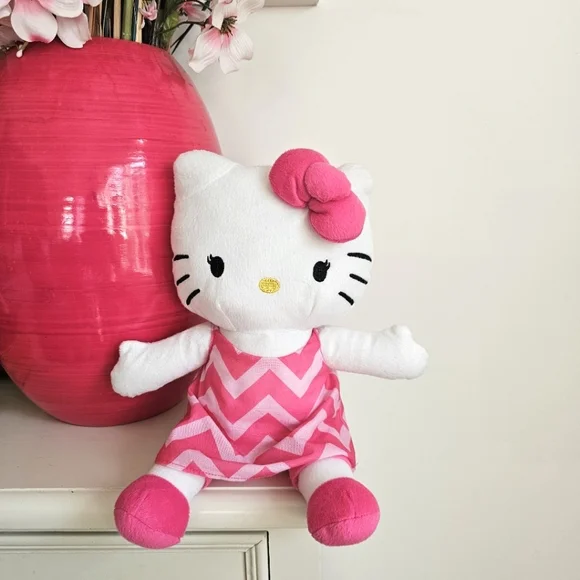 Hello Kitty 12" Northwest (2015) Plush Doll Stuffed Animal Pink & White - Picture 2 of 14